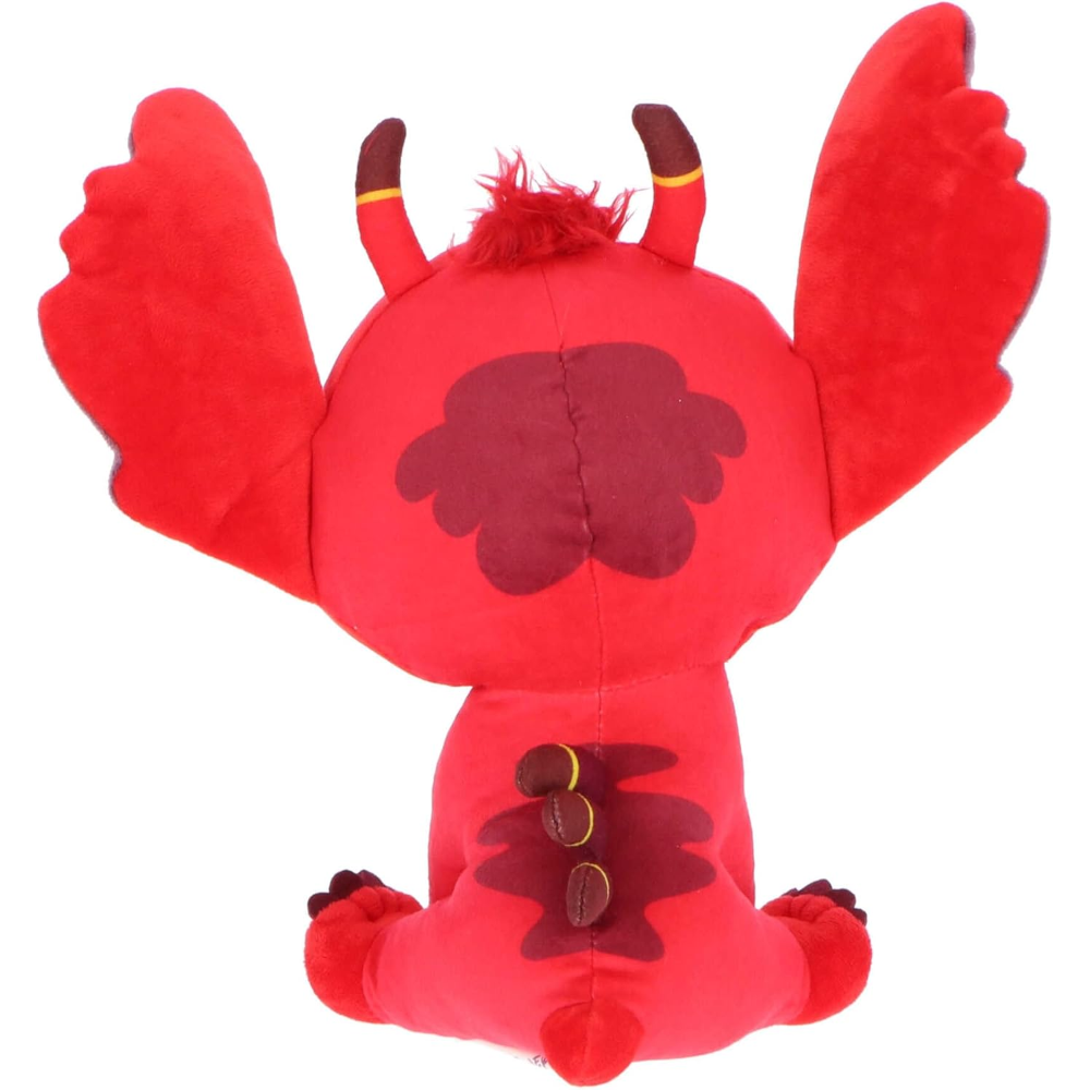 PELUCHE LEROY LILO & STITCH ROSSO MORBIDO PUPAZZO DISNEY 30 CM CON SUONO - DCL9350-12 