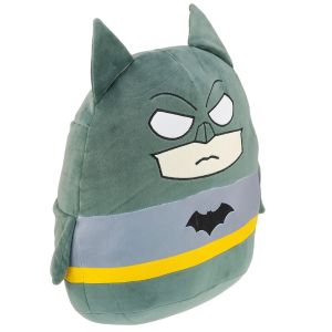 CUSCINO SQUISHY BATMAN MORBIDO PELUCHE 3D 25 CM ACCESSORIO DECORATIVO CAMERETTA - BAT36-5506