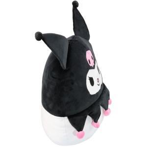 CUSCINO SQUISHY KUROMI SANRIO MORBIDO PELUCHE 3D 25 CM ACCESSORIO DECORATIVO CAMERETTA - HK36-5521
