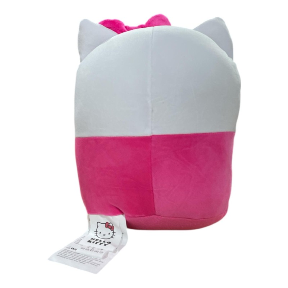 CUSCINO SQUISHY HELLO KITTY SANRIO MORBIDO PELUCHE 3D 25 CM ACCESSORIO DECORATIVO CAMERETTA - HK36-5509