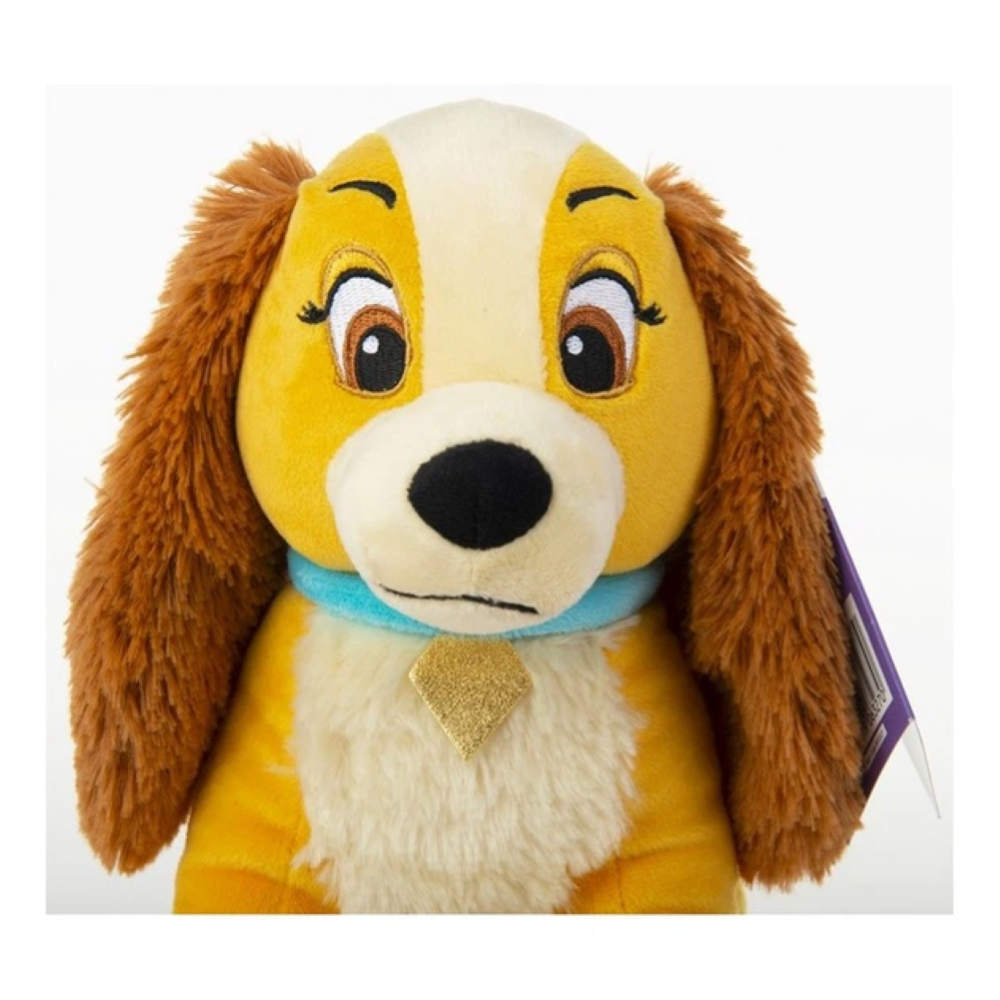 PELUCHE LILLY E IL VAGABONDO CON SUONO DISNEY MORBIDO PUPAZZO 20 CM INTERATTIVO SEDUTO - DCL9279-4