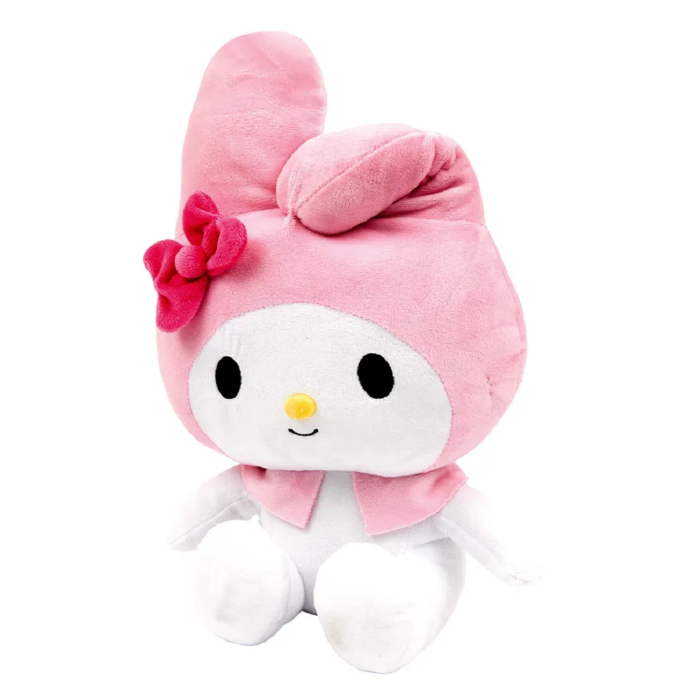 PELUCHE HELLO KITTY AND FRIENDS KUROMI MY MELODY KEROPPI 3 MODELLI ASSORTITI MORBIDI PUPAZZI SANRIO 25 CM IN FIBRA RICICLATA - 760024322