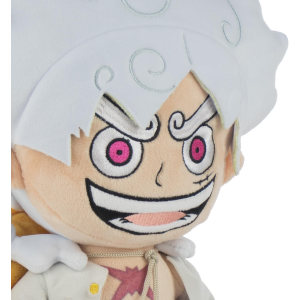 PELUCHE LUFFY GEAR 5 MORBIDO PUPAZZO ONE PIECE 30 CM IN FIBRA RICICLATA - 16002682