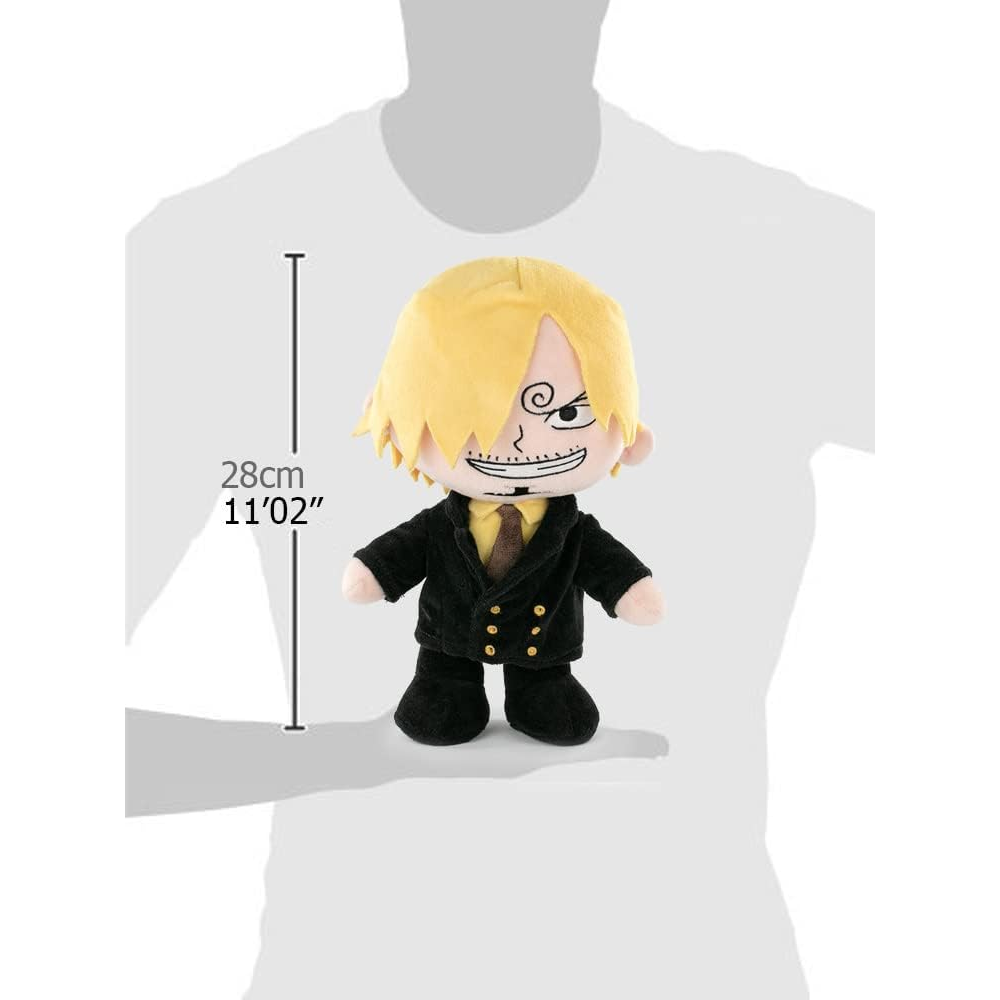 PELUCHE SANJI ONE PIECE MORBIDO PUPAZZO 28 CM IN FIBRA RICICLATA - 16001840