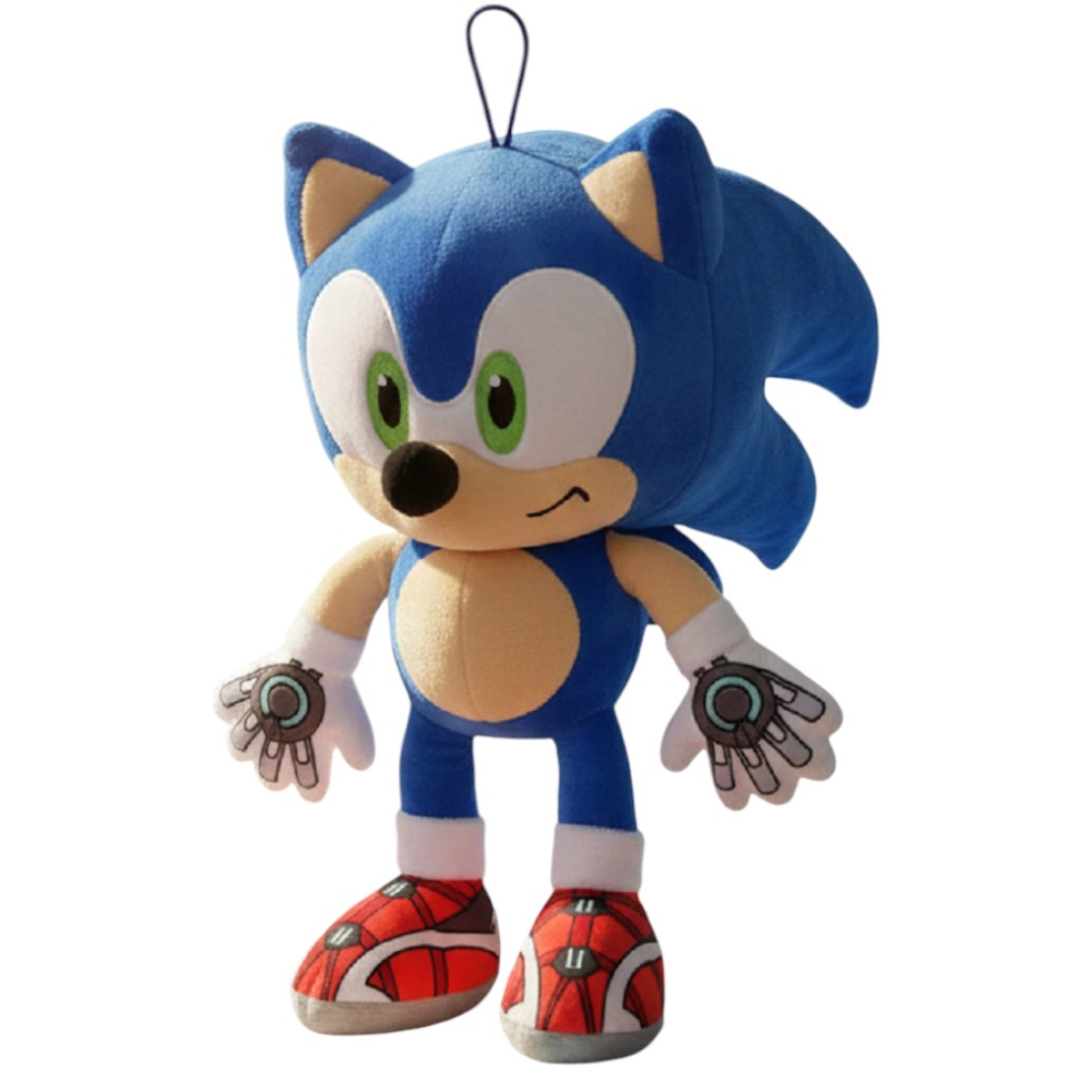 MAXI PELUCHE SONIC PRIME MORBIDO PUPAZZO JUMBO 65 CM CON LACCETTO - PTS242562A/65 