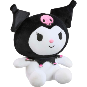 PELUCHE KUROMI SANRIO MORBIDO PUPAZZO 16 CM IN FIBRA RICICLATA - 760025752/1
