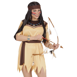 ARCO E FRECCIA INDIANO 60 CM ACCESSORIO TRAVESTIMENTO CARNEVALE COSPLAY FESTE IN MASCHERA - 05935