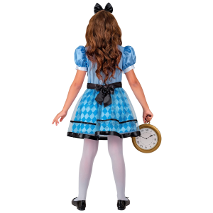 COSTUME WONDERLAND GIRL TRAVESTIMENTO CARNEVALE COSPLAY ALICE NEL PAESE DELLE MERAVIGLIE - 2209