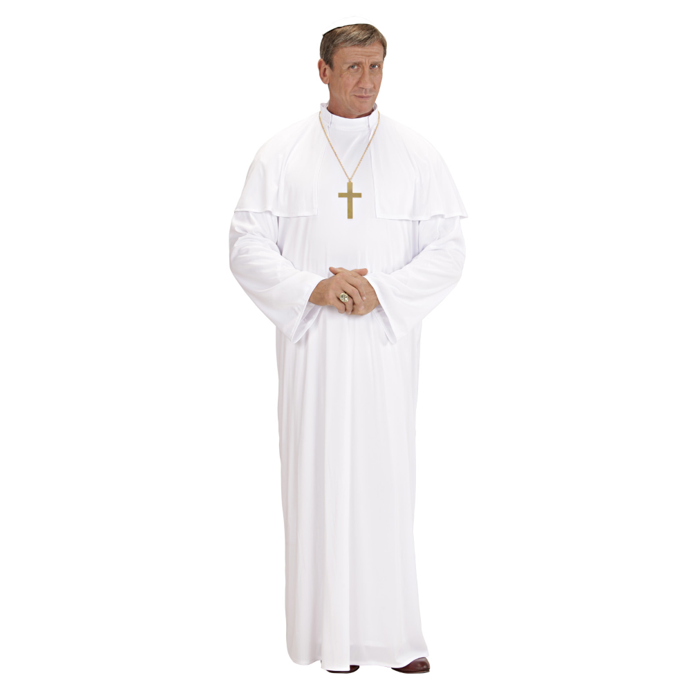 COSTUME SANTO PADRE TRAVESTIMENTO CARNEVALE PAPA COSPLAY FESTE IN MASCHERA - 4432