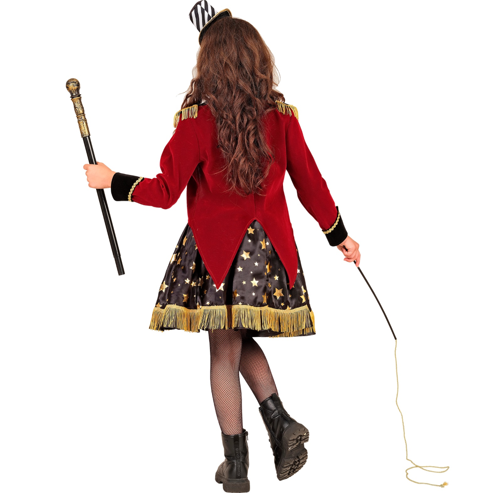 COSTUME DIRETTRICE DI CIRCO TRAVESTIMENTO CARNEVALE COSPLAY FESTE IN MASCHERA - 9153