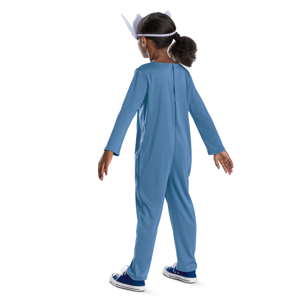 COSTUME STITCH DISNEY TUTA INTERA E MASCHERINA TRAVESTIMENTO CARNEVALE COSPLAY FESTA IN MASCHERA - 167899