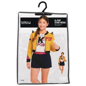 COSTUME K-POP STAR NOVA TRAVESTIMENTO CARNEVALE COSPLAY RUMI HUNTRIX CACCIATRICE - 7879