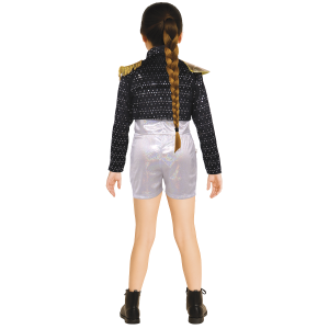 COSTUME K-POP STAR SILVER LEADER TRAVESTIMENTO CARNEVALE COSPLAY RUMI HUNTRIX IDOL GOLDEN - 7878