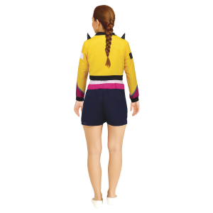 COSTUME K-POP STAR NOVA TRAVESTIMENTO CARNEVALE COSPLAY RUMI HUNTRIX CACCIATRICE - 7879