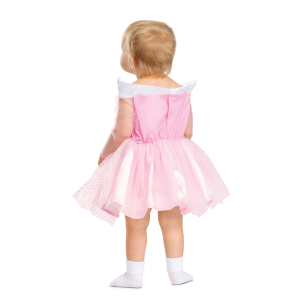 COSTUME AURORA LA BELLA ADDORMENTATA NEL BOSCO DISNEY BABY TRAVESTIMENTO CARNEVALE VESTITO FESTA IN MASCHERA - 129649