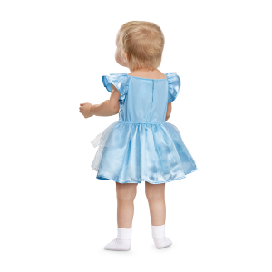 COSTUME CENERENTOLA PRINCIPESSE DISNEY BABY TRAVESTIMENTO CARNEVALE VESTITO FESTA IN MASCHERA - 129569