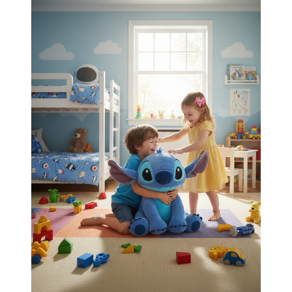 PELUCHE STITCH DISNEY MORBIDO PUPAZZO 60 CM LILO & STITCH MAXI - 6315870155