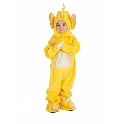 VESTITO CARNEVALE FOLLETTO GIALLO COSTUME TRAVESTIMENTO BAMBINO - 88641