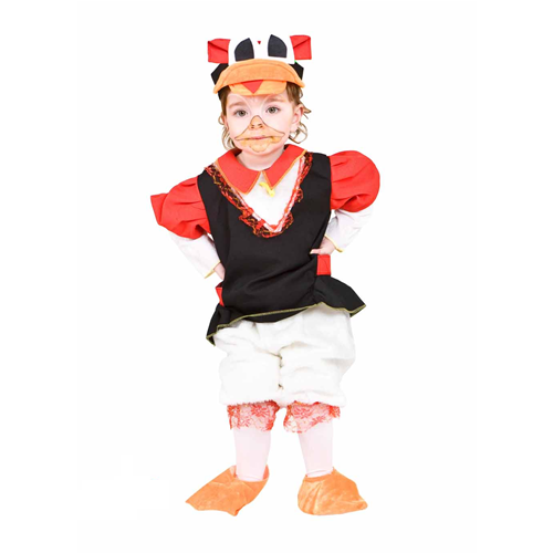 VESTITO CARNEVALE PAPERETTA COSTUME TRAVESTIMENTO BAMBINA - 1084