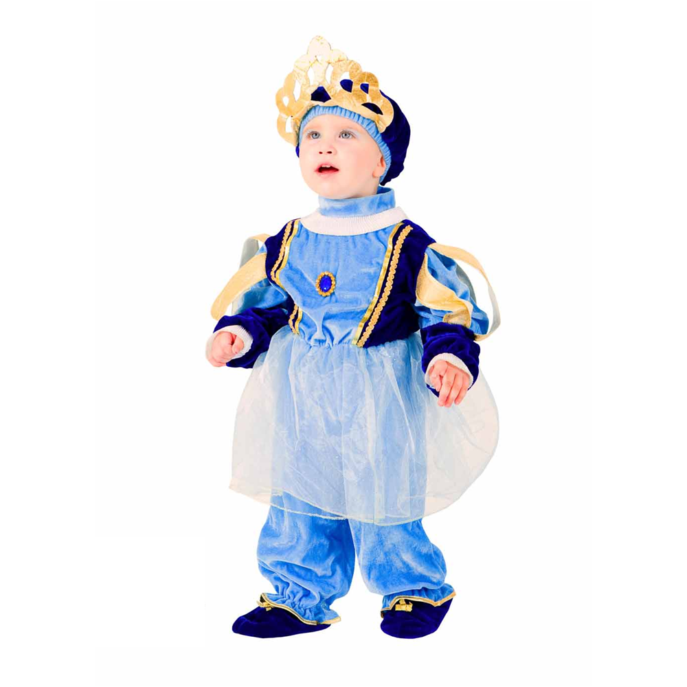 VESTITO CARNEVALE PICCOLA PRINCIPESSA COSTUME TRAVESTIMENTO BAMBINA - 1149