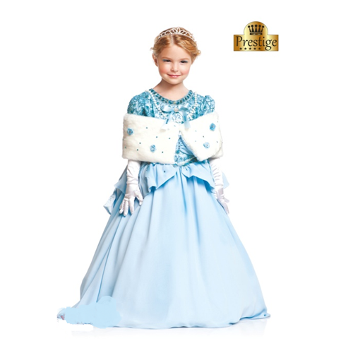VESTITO CARNEVALE CERENTOLA AL BALLO PRESTIGE COSTUME TRAVESTIMENTO BAMBINA - 50582