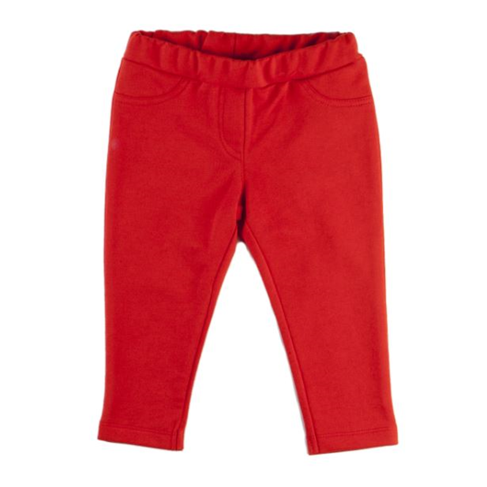 LEGGINS ARTIGLI NEONATA BAMBINA 9/36 MESI - A11635ROSSO