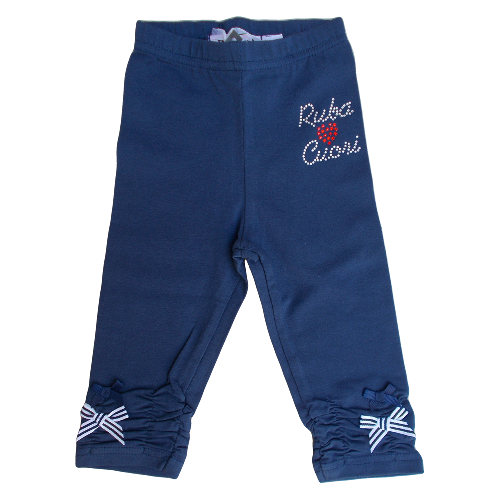 LEGGINS NEONATA BAMBINA DADDATO RUBACUORI TAGLIA 9 MESI - 70741/9M