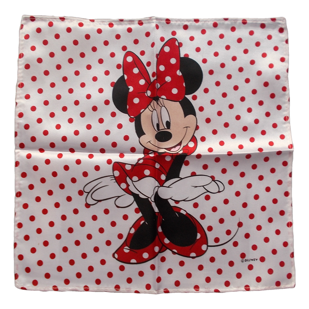 CENTRINO TAVOLA VELO BOMBONIERA MINNIE DISNEY CM. 24X24 - M052500/2