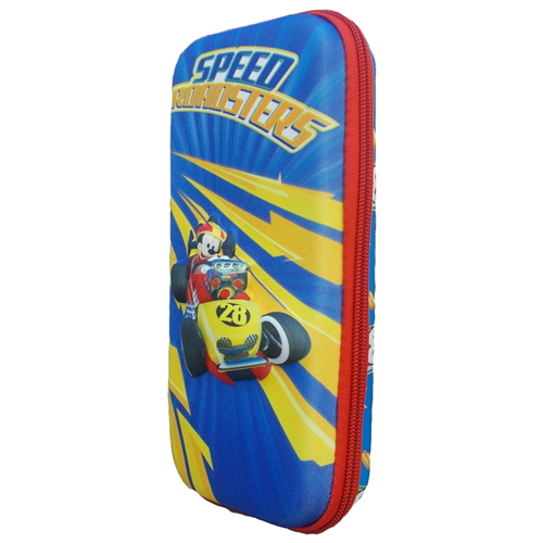 TOMBOLINO ASTUCCIO TOPOLINO DISNEY MICKEY MOUSE 3D PORTACOLORI 1 CERNIERA 23X11 CM. - MIC0053