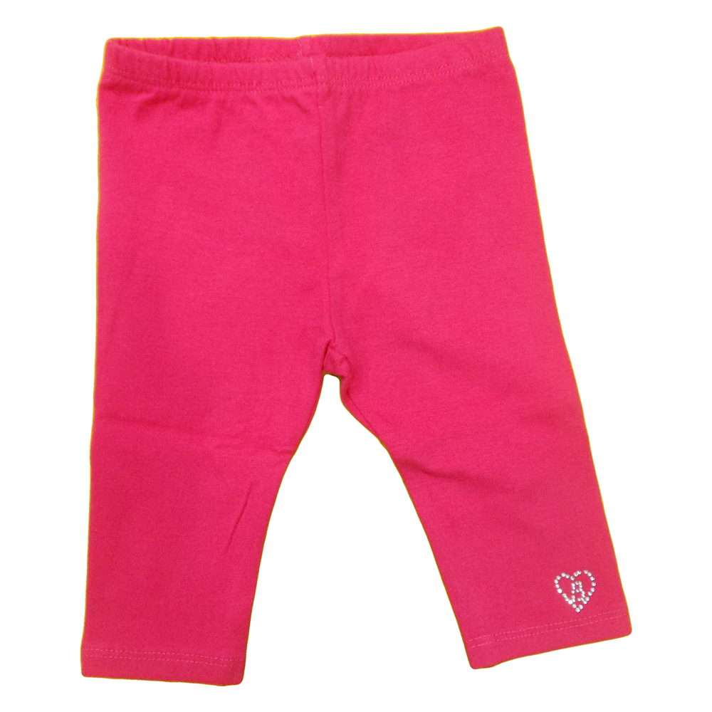 LEGGINS MAULI BIRBA NEONATA BAMBINA 6/30 MESI - 34813FUXIA