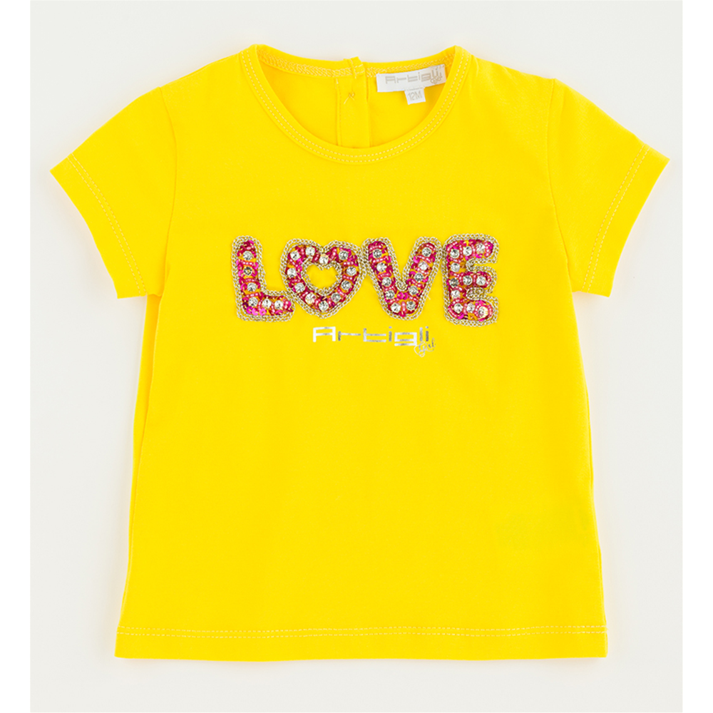 T-SHIRT ARTIGLI GIRL NEONATA 12 MESI - A06706