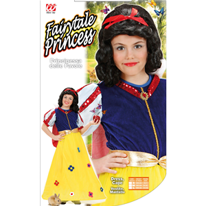 COSTUME VESTITO ABITO TRAVESTIMENTO CARNEVALE BAMBINA PRINCIPESSA DELLE FAVOLE