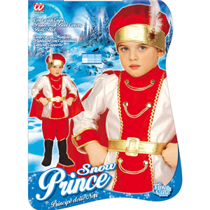 COSTUME VESTITO ABITO TRAVESTIMENTO CARNEVALE BAMBINO PRINCIPE DELLE NEVI