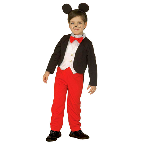 COSTUME VESTITO ABITO TRAVESTIMENTO CARNEVALE BAMBINO TOPINO -