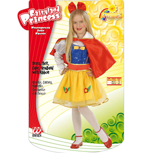 COSTUME VESTITO ABITO TRAVESTIMENTO CARNEVALE BAMBINA PRINCIPESSA DELLE FAVOLE