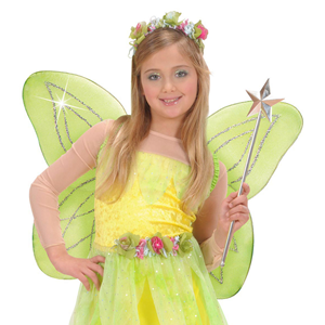ALI FATINA GLITTER MODELLABILI ASSORTITE IN VARI COLORI PASTELLO PER VESTITO CARNEVALE BAMBINA
