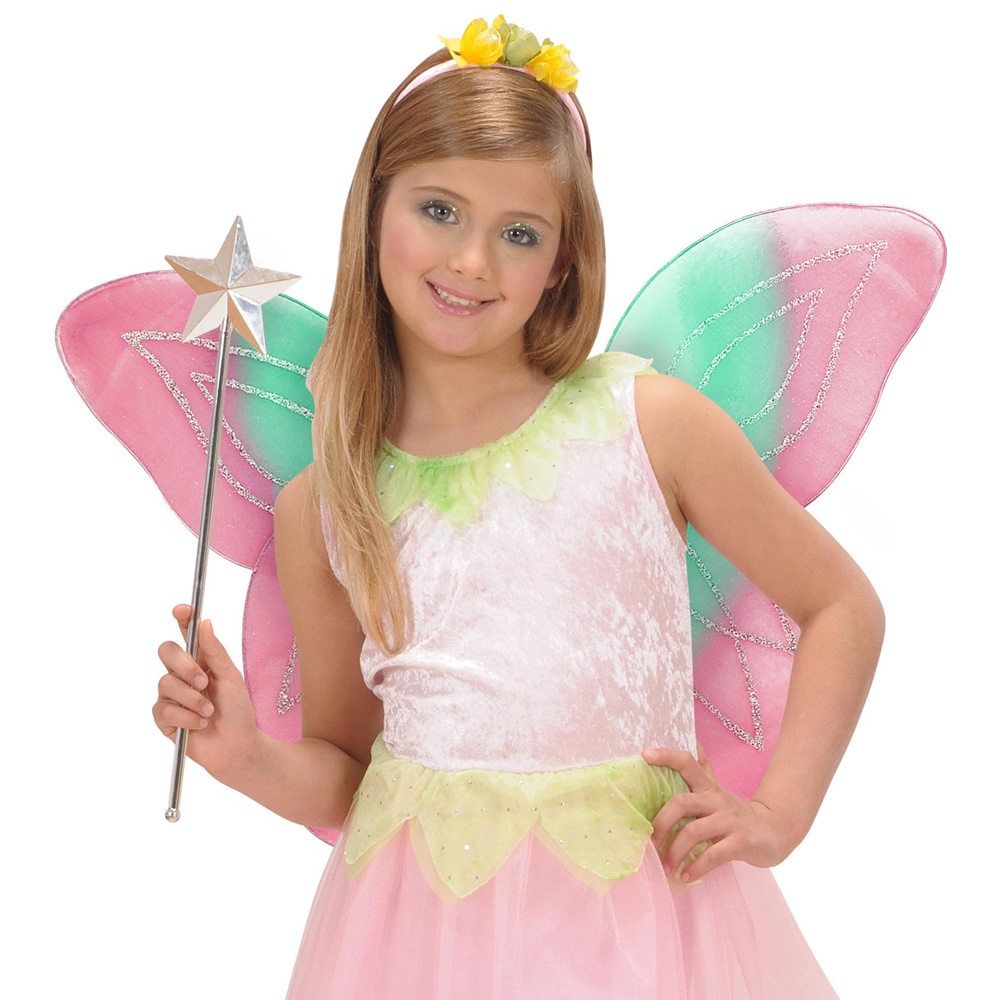 ALI FATINA GLITTER MODELLABILI ASSORTITE IN VARI COLORI PASTELLO PER VESTITO CARNEVALE BAMBINA