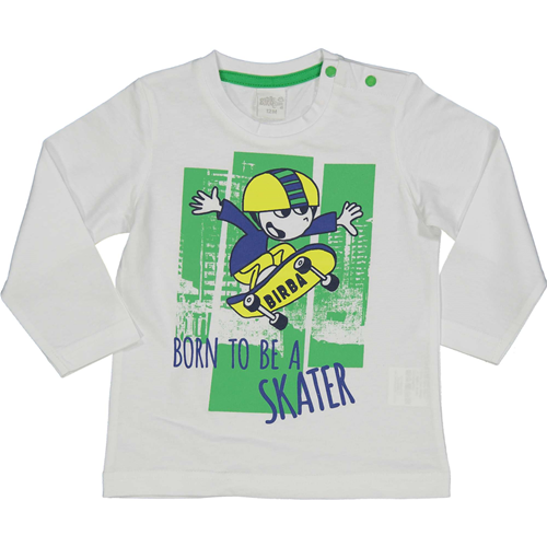 T-SHIRT MAGLIETTA NEONATO BAMBINO MAULI BIRBA TAGLIE 6/30 MESI - 44027.00.11A