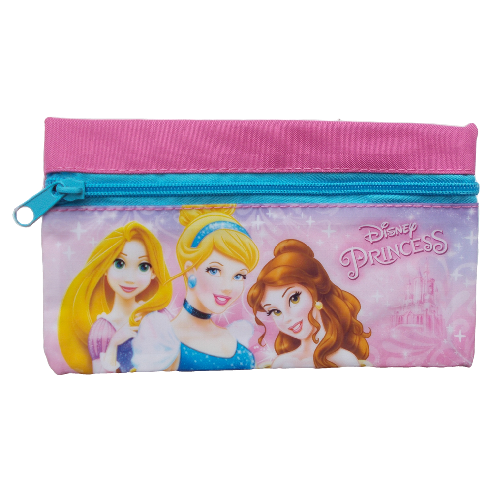 TOMBOLINO PRINCIPESSE DISNEY PORTACOLORI 1 CERNIERA CM 20,5X11,5 - 44469/1