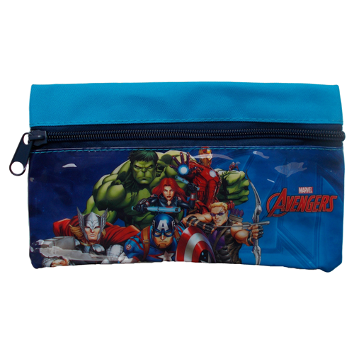 TOMBOLINO AVENGERS PORTACOLORI 1 CERNIERA MARVEL CM 20,5X11,5 - 44472/2