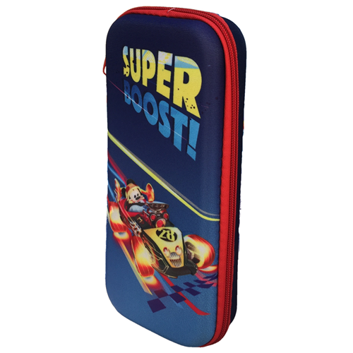 TOMBOLINO ASTUCCIO TOPOLINO DISNEY MICKEY MOUSE 3D PORTACOLORI 1 CERNIERA 23X11 CM. - MIC0236