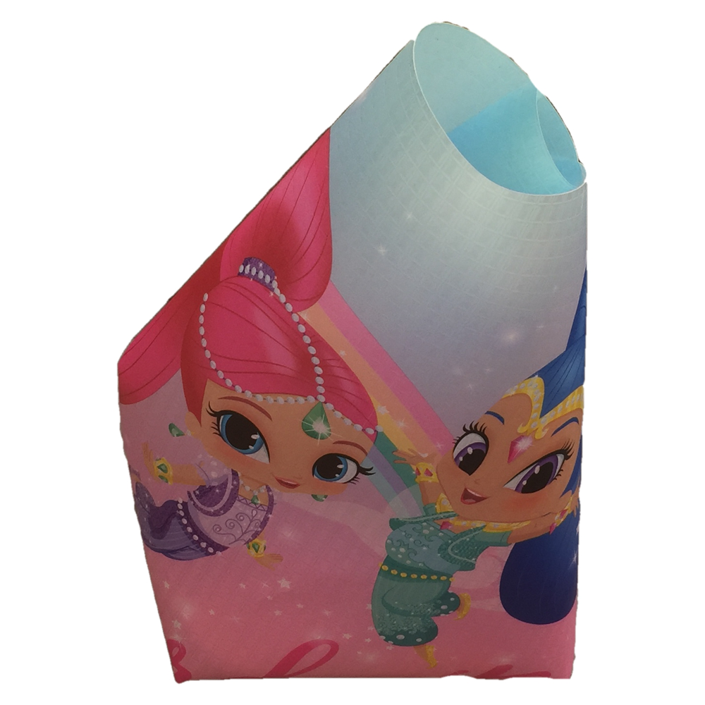TOVAGLIETTA SHIMMER E SHINE NICKELODEON IN PLASTICA MORBIDA RIPIEGABILE DA COLAZIONE PRANZO CM.44X30 - SS0312