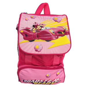 ZAINO MINNIE MOUSE DISNEY ESTENSIBILE BORSA SCUOLA ELEMENTARE CM. 40X29X28 - MIN0226