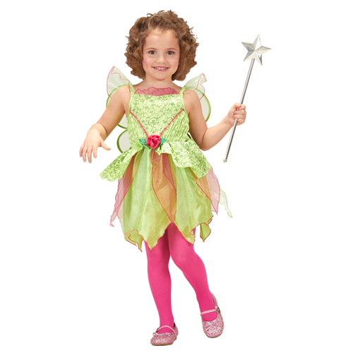 COSTUME VESTITO ABITO TRAVESTIMENTO CARNEVALE HALLOWEEN BAMBINA FATINA MAGICA - 2624F