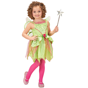 COSTUME VESTITO ABITO TRAVESTIMENTO CARNEVALE HALLOWEEN BAMBINA FATINA MAGICA - 2624F