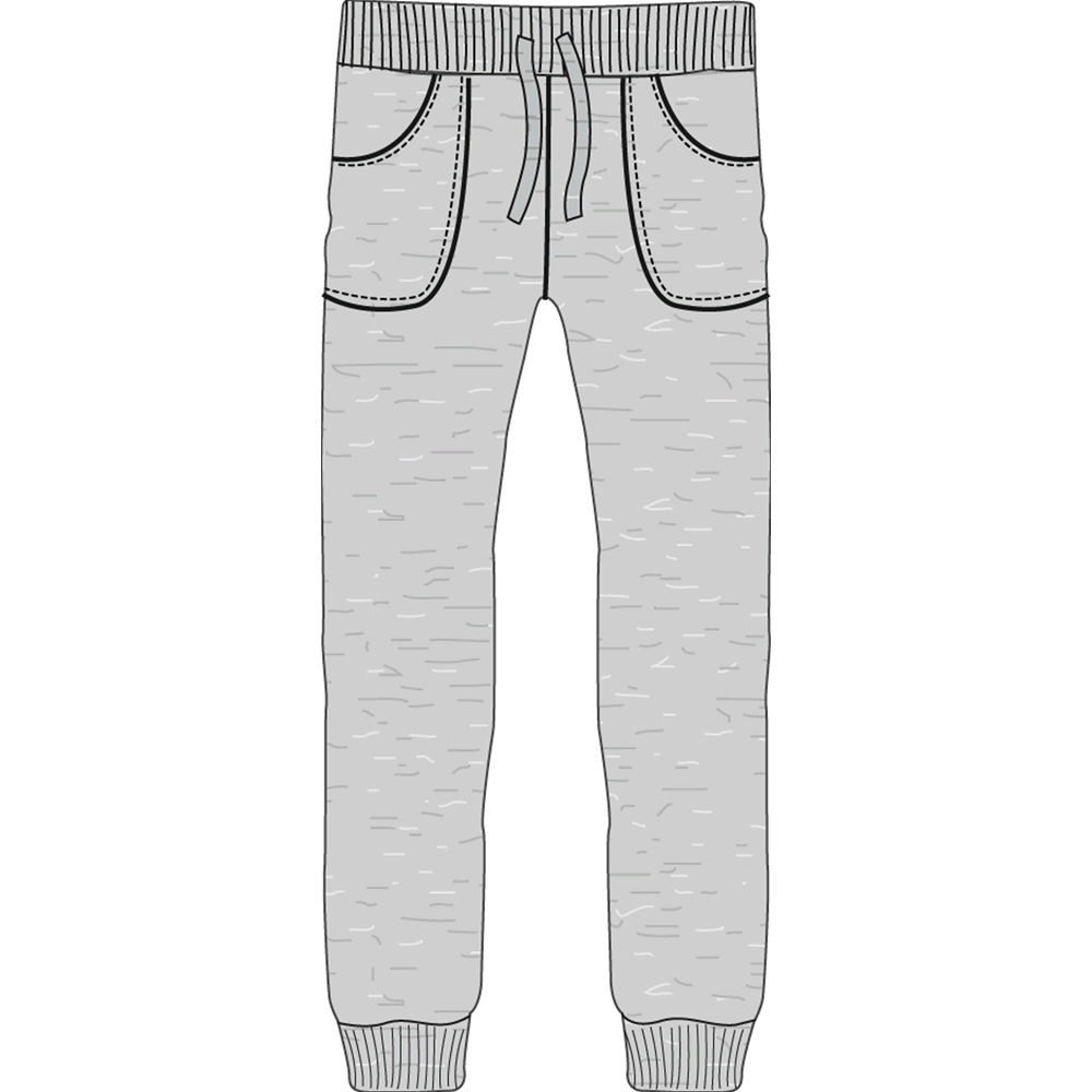 PANTALONE FEMMINUCCIA LUNGO IN FELPA ANNI 7/14