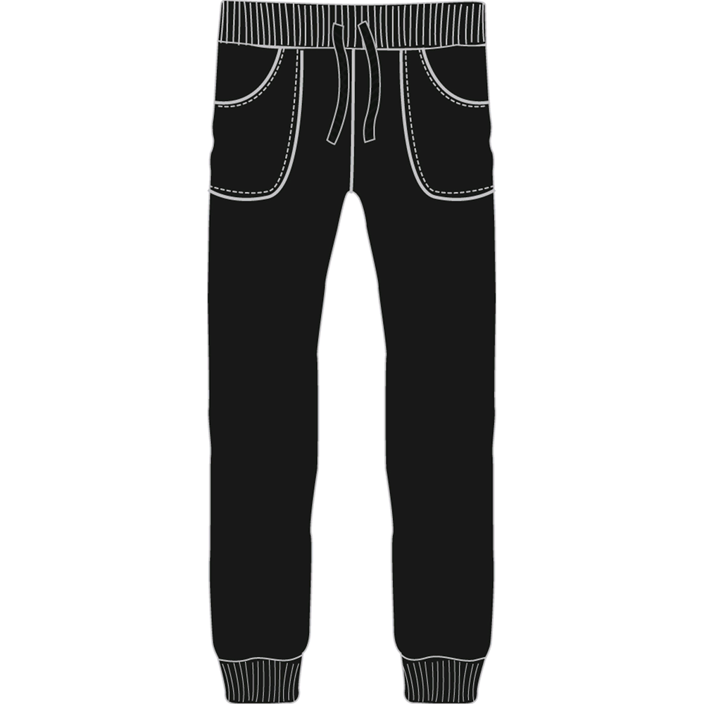 PANTALONE FEMMINUCCIA LUNGO IN FELPA ANNI 7/14