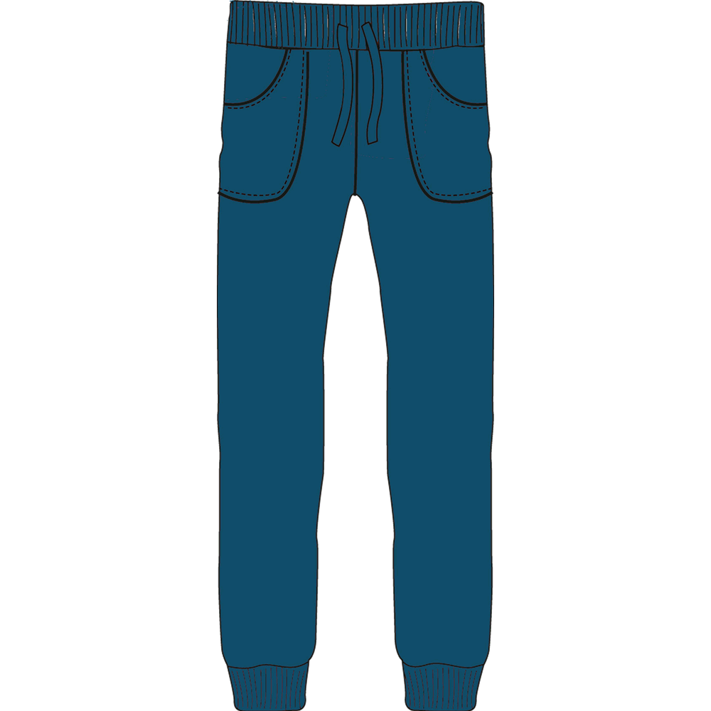 PANTALONE FEMMINUCCIA LUNGO IN FELPA ANNI 7/14