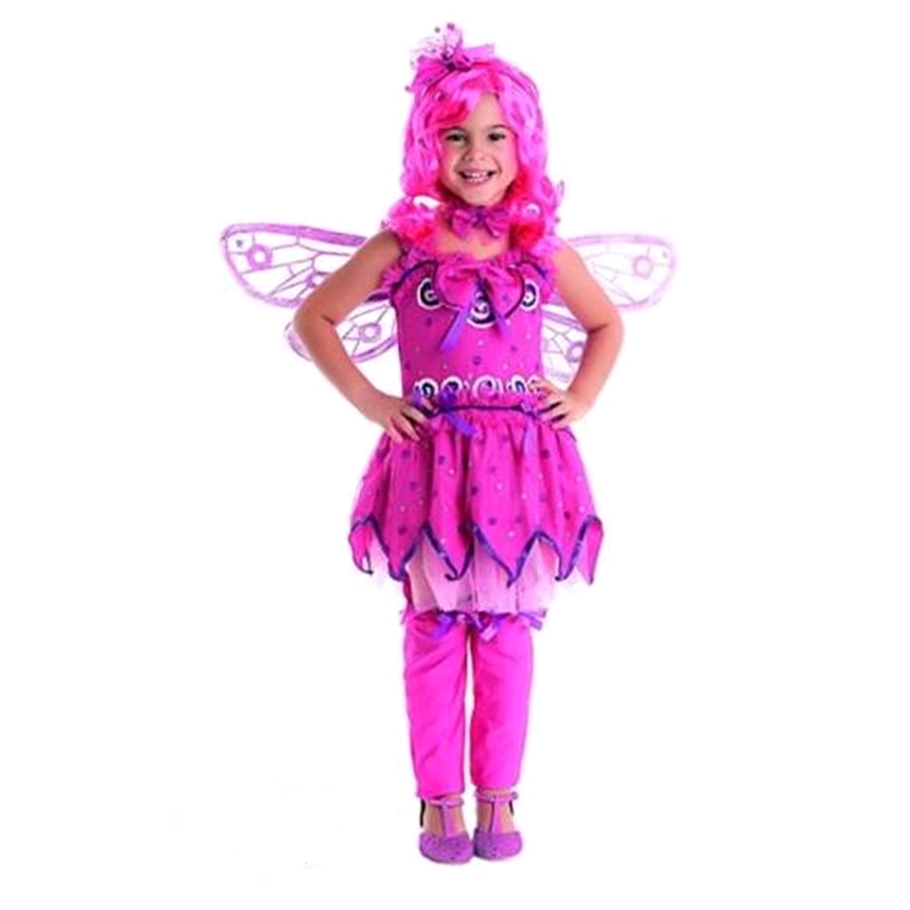 VESTITO CARNEVALE FARFALLA COSTUME TRAVESTIMENTO BAMBINA - 88615