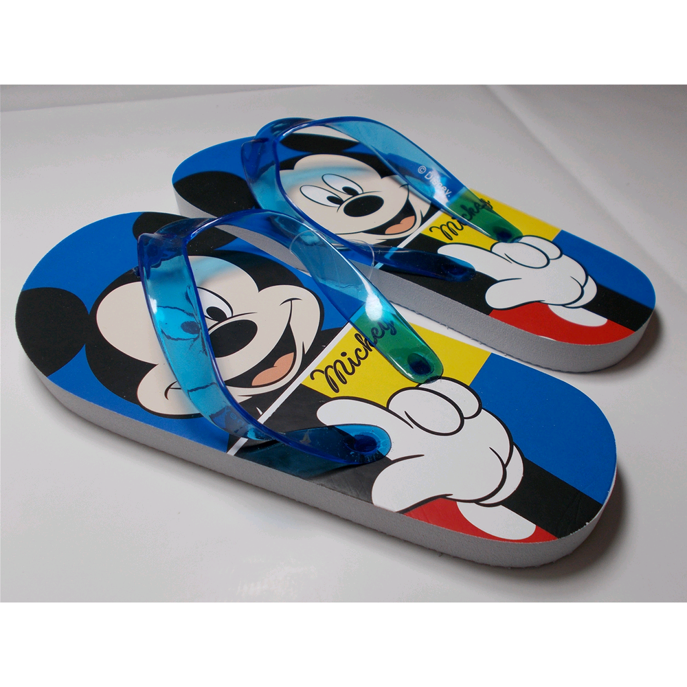 INFRADITO CIABATTE MARE TOPOLINO DISNEY DAL 27 AL 34 -  D09982/3 AZZURRA DITO ALZATO